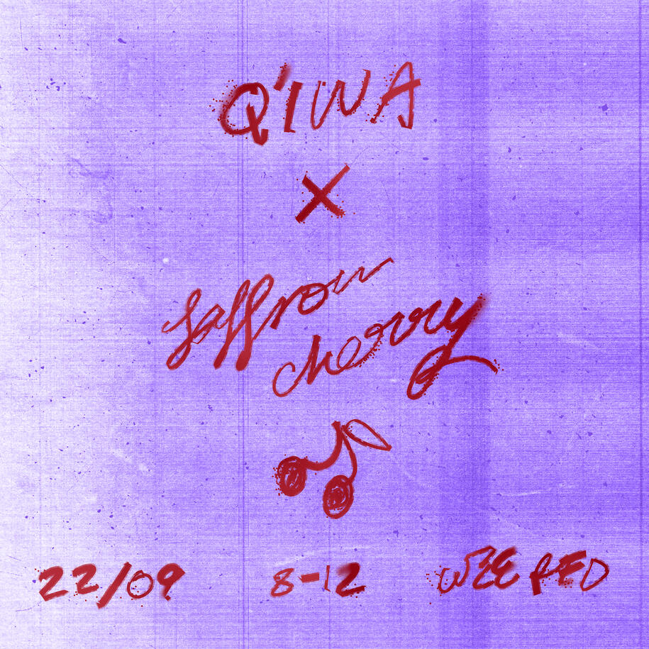 Q'IWA x Saffron Cherry, 2024